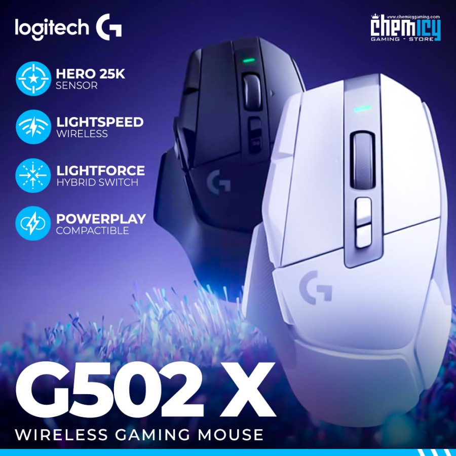 Jual Logitech G502X / G502 X Lightspeed Wireless Gaming Mouse | Shopee ...