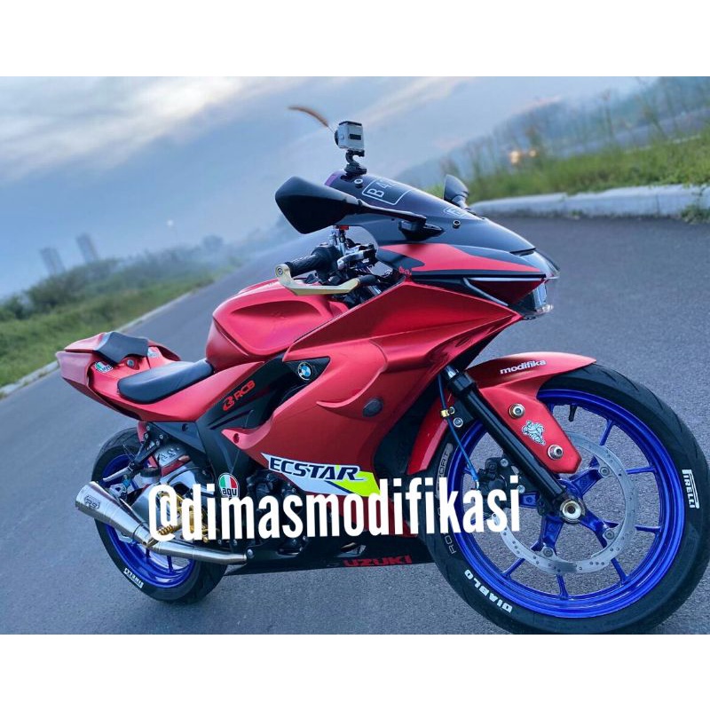 Jual PROMO !!! Aero Winglet Gsx R150 Winglet Gsx R150 Aero Dinamis ...