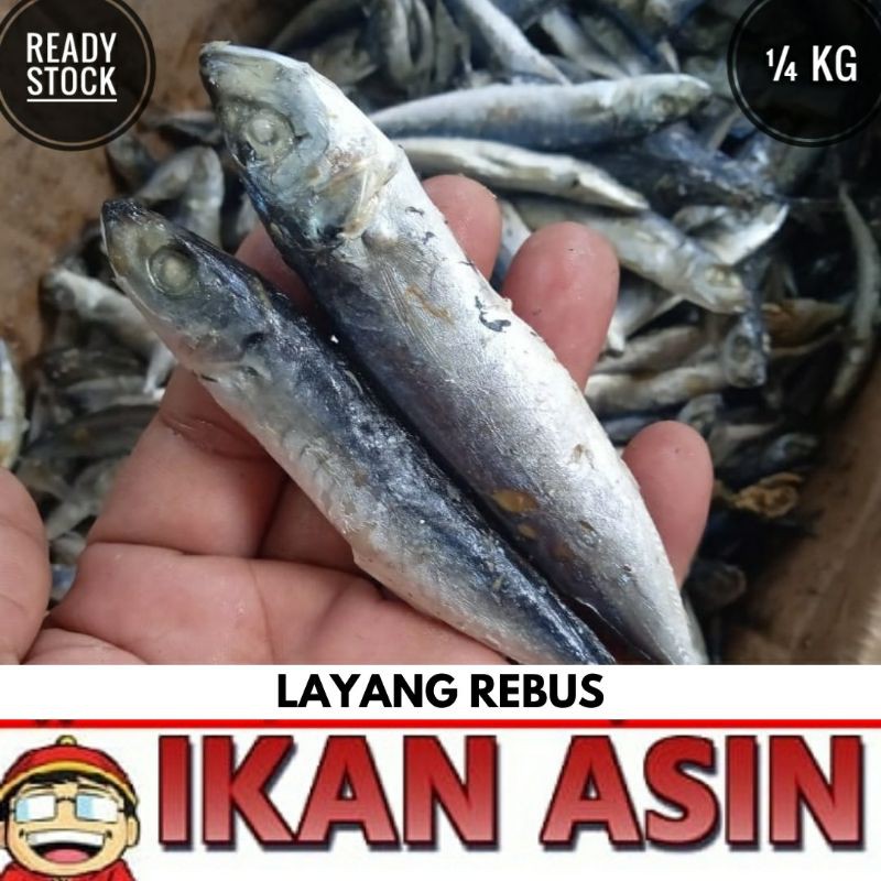 Jual Ikan Asin Cue Layang Rebus 250 Gr Shopee Indonesia