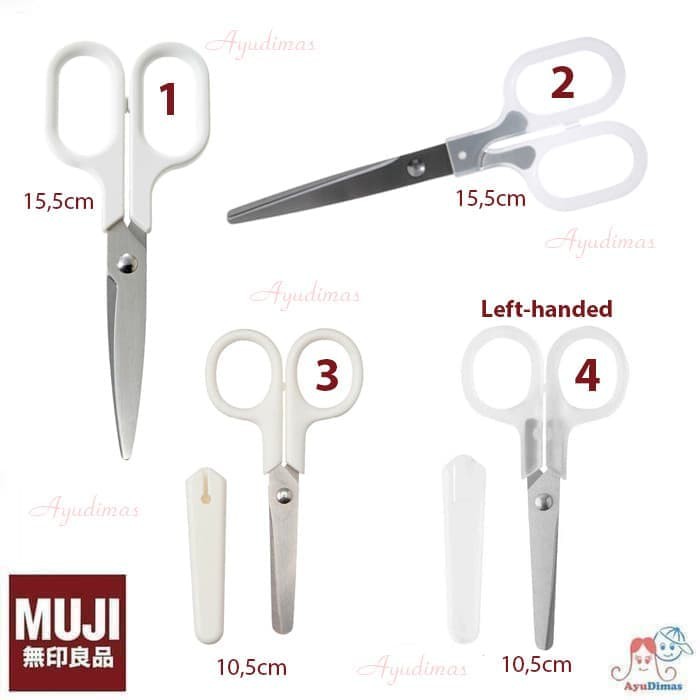 Jual MUJI Stainless Steel Scissors - gunting | Shopee Indonesia