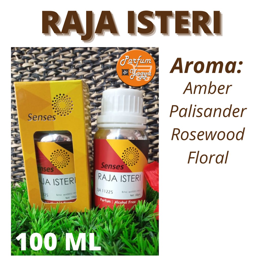 Jual BIBIT PARFUM MURNI SENSES RAJA ISTERI 100 ML/ PARFUM JOGJA ...