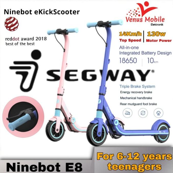 Jual Ninebot Kids electric Scooter Anak E8 | Shopee Indonesia