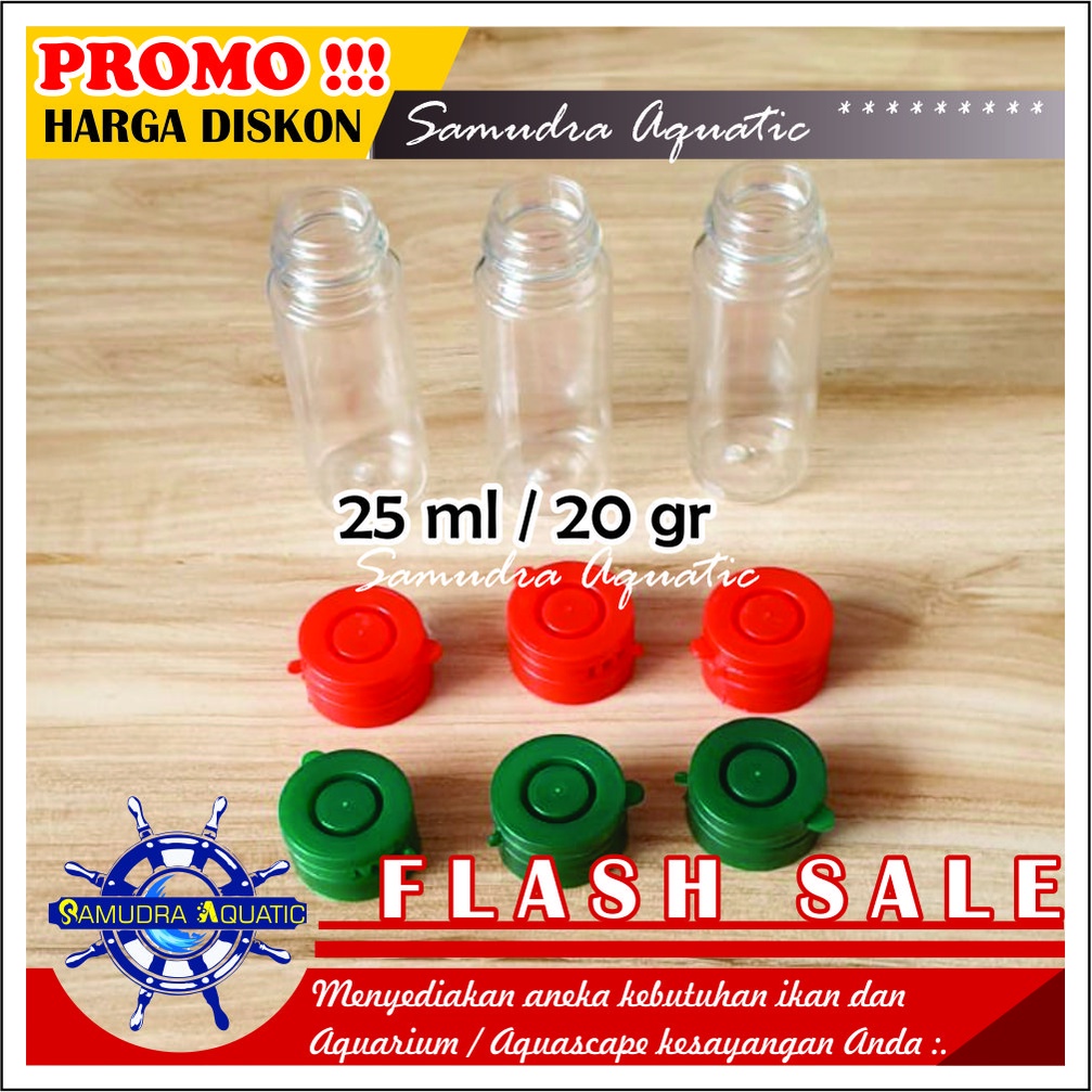 Jual Botol Repack BENING 20gr / 25 ml, Botol Plastik Kemasan Kosong ...