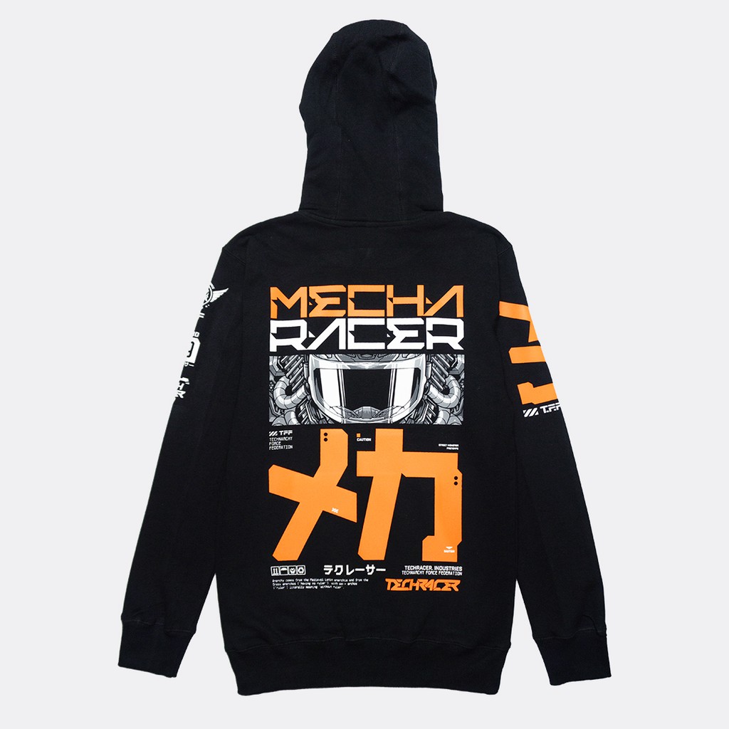 Jual HOODIE - JEPANG - SUNMORI - BLACK - ORIGINAL- MECHA RACER
