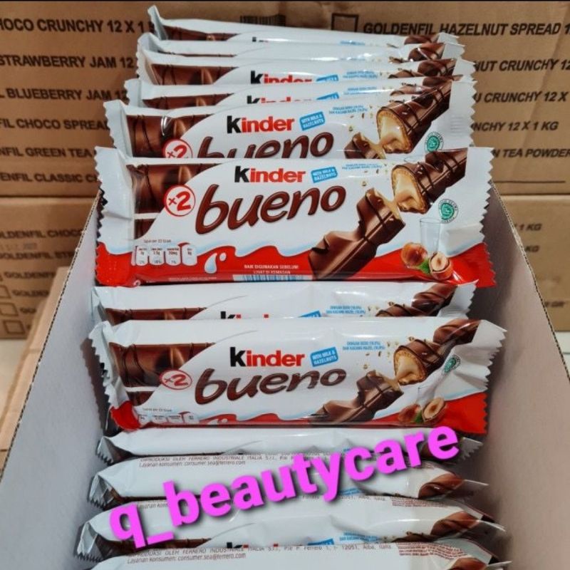 Jual Kinder Bueno Coklat 43gr / Coklat Kinder Bueno | Shopee Indonesia