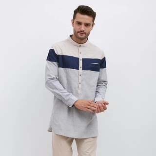 M231 Koko Kurta Pria Panjang Cream 1550A