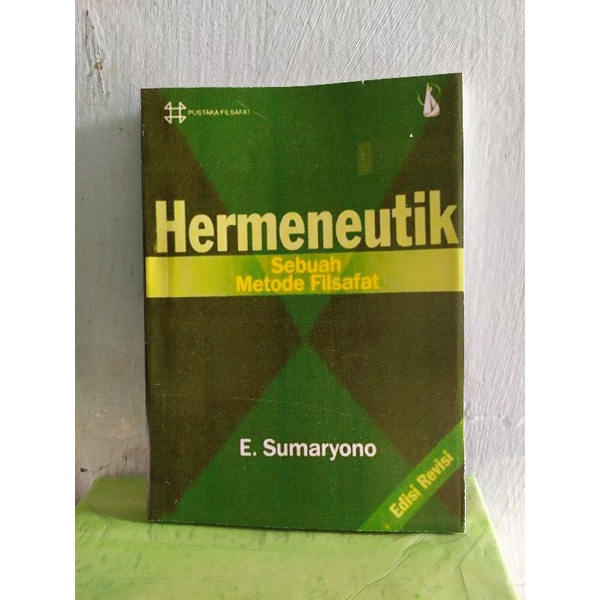 Jual HERMENEUTIK SEBUAH METODE FILSAFAT SUMARYONO | Shopee Indonesia