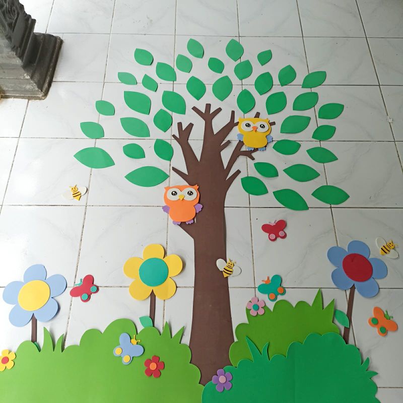 Jual Hiasan Dinding Kelas Tema Taman | Shopee Indonesia