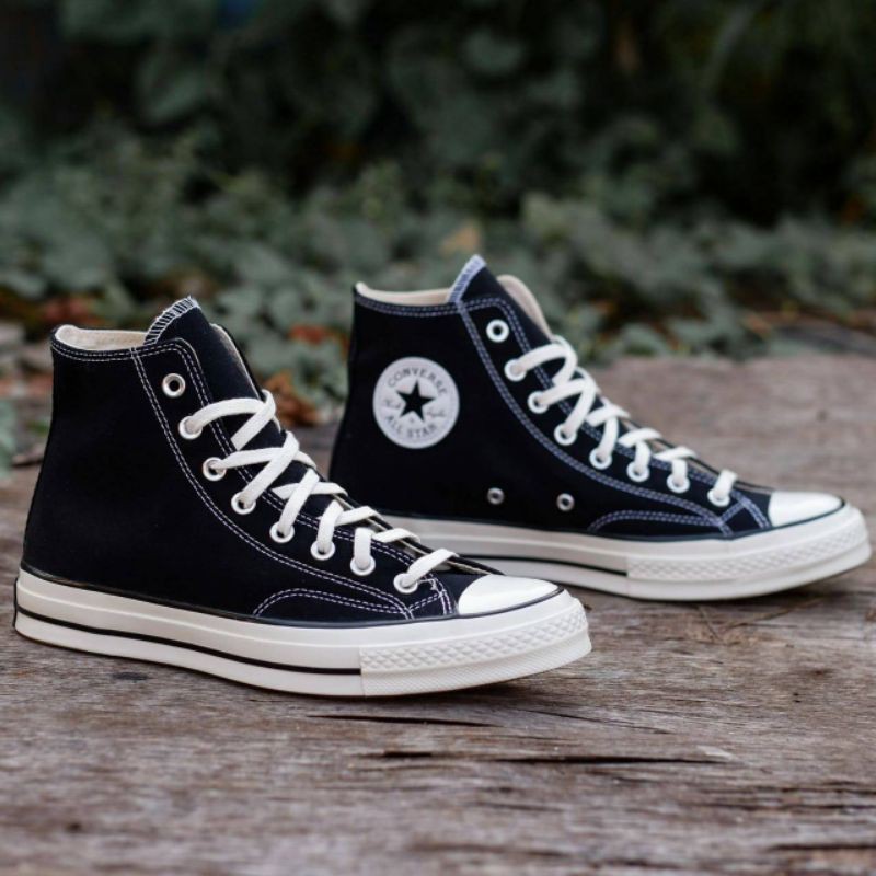 Jual Converse Chuck 70s HI black white Shopee Indonesia