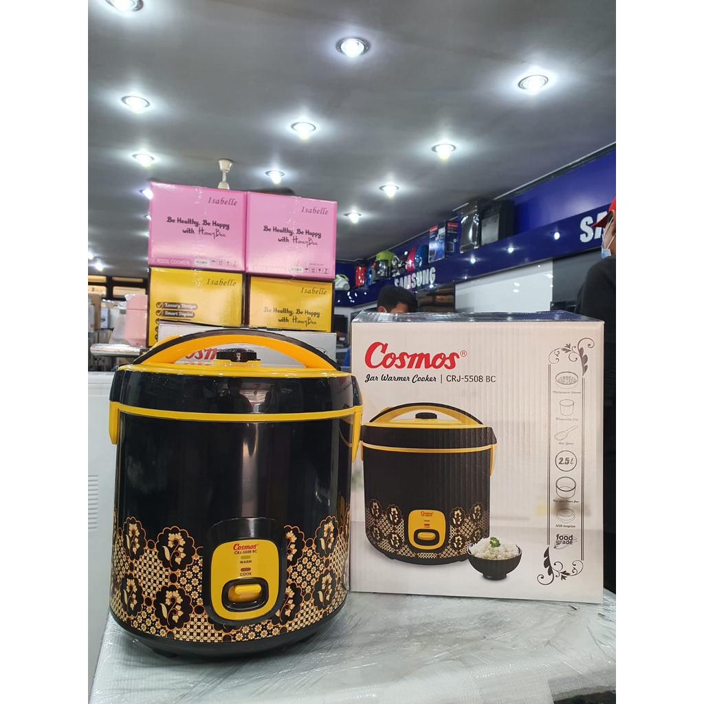 Jual COSMOS RICE COOKER 2,5 LITER CRJ-5508BC | Shopee Indonesia