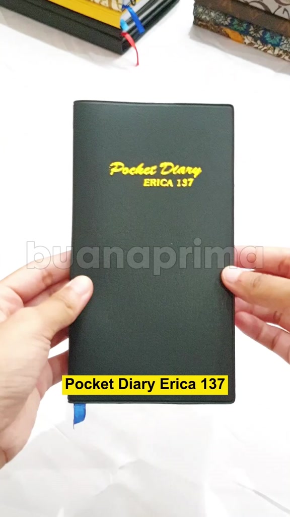 Jual Agenda POCKET ERICA 137 17.5x9.5 cm Notebook Planner Kerja Saku ...