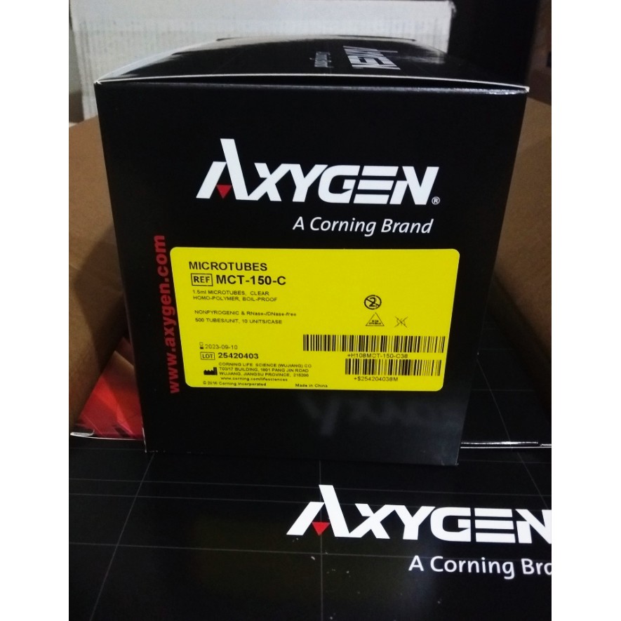 Jual Axygen Microtube 1.5 ml Non Sterile Sampling Tube Microcentrifuge ...