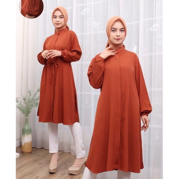 Jual TUNIK SYAKILLA WARNA POLOS VIDUCIA 5156 | Shopee Indonesia