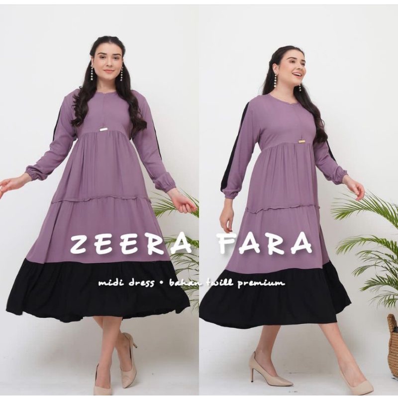 Fara Dress | Almost Black