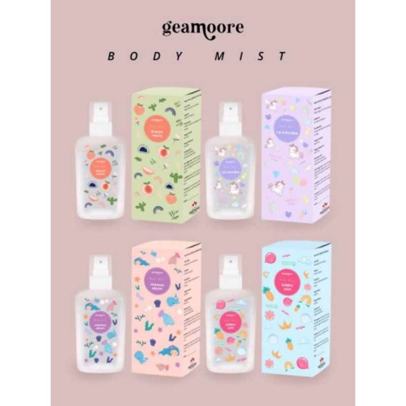 Jual Geamoore Body Mist 30 ml (Spray) | Shopee Indonesia
