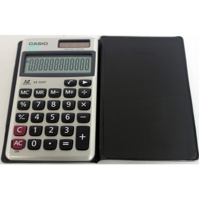 CASIO KALKULATOR SX-320P - Kalkulator Travel - 12 digit (5)