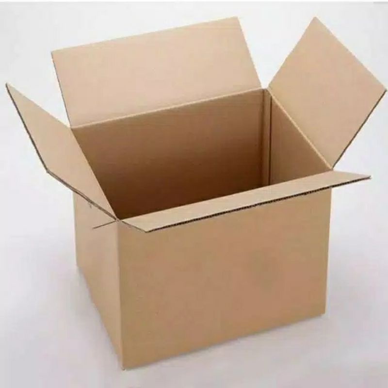 Jual Kardus 40x35x25 cm Baru tebal polos luar dalam | Shopee Indonesia