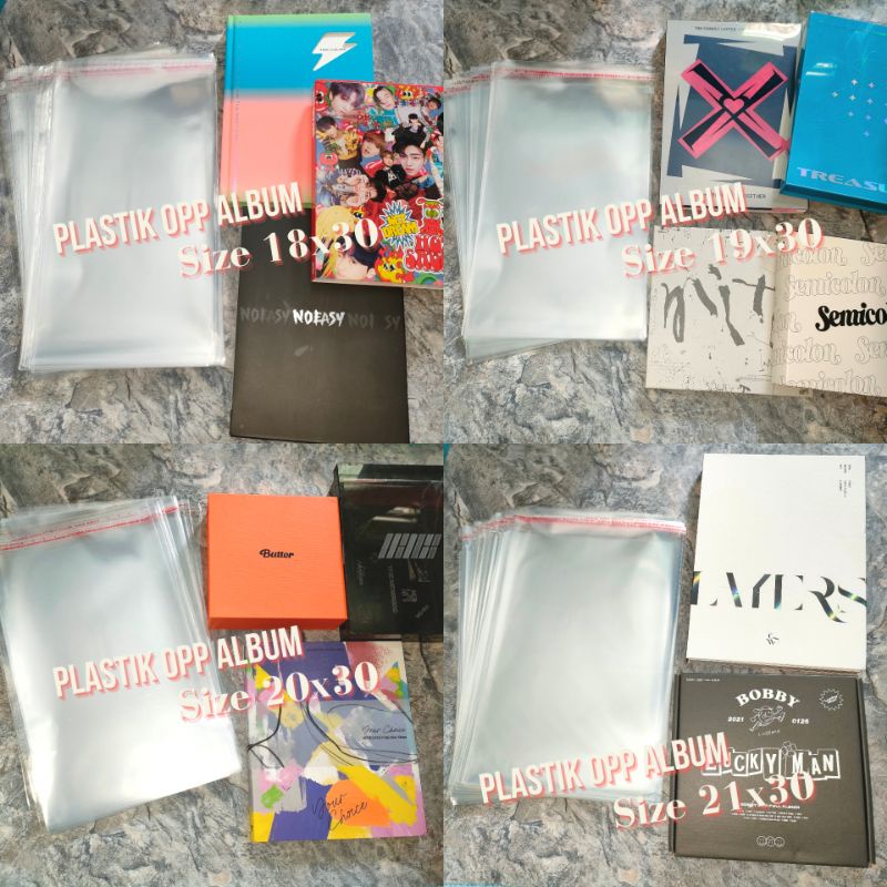 Jual PLASTIK INNERSLEEVE ALBUM OPP TEBAL SEAL INNER SLEEVE JEWEL ALBUM ...