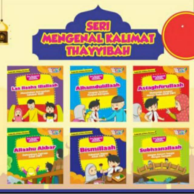 Jual Paket Buku Seri Mengenal Kalimat Thayyibah | Shopee Indonesia