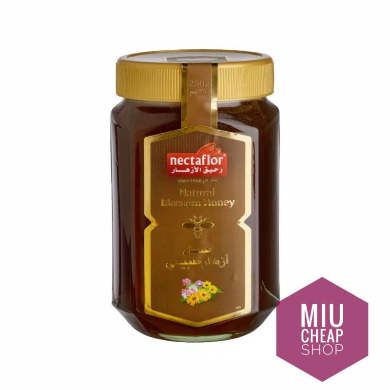 Jual Nectaflor (Natural Blossom Honey) Ukuran 250 Gram | Shopee Indonesia