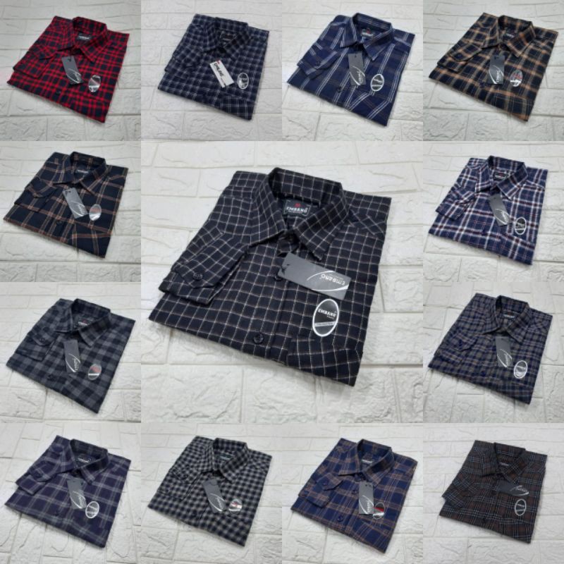 Jual KEMEJA FLANEL PREMIUM LENGAN PANJANG - KEMEJA FLANEL COWOK