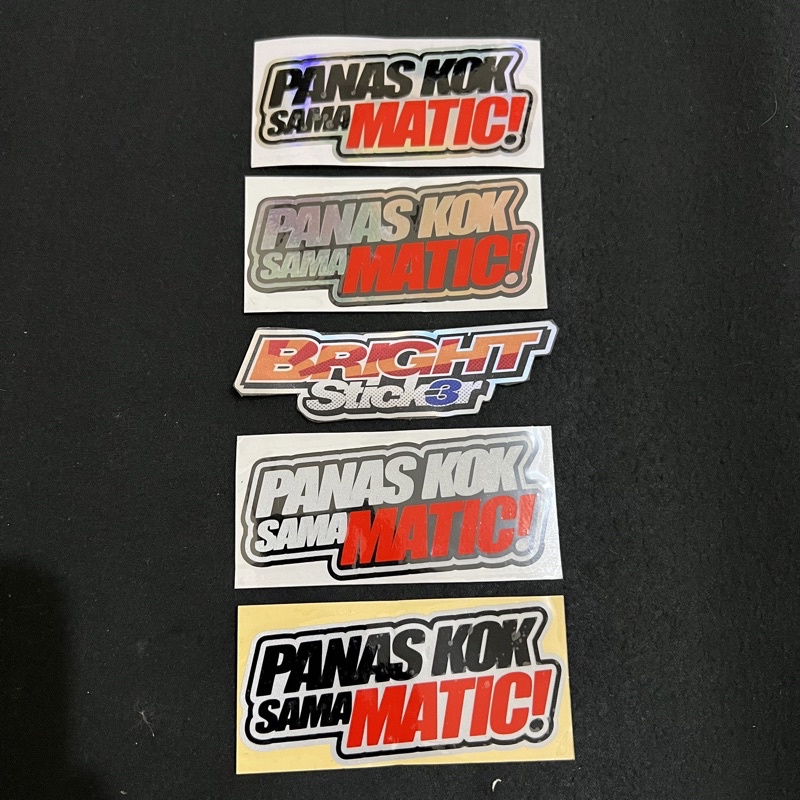 Jual Sticker Stiker Panas Kok Sama Matic Cutting Shopee Indonesia