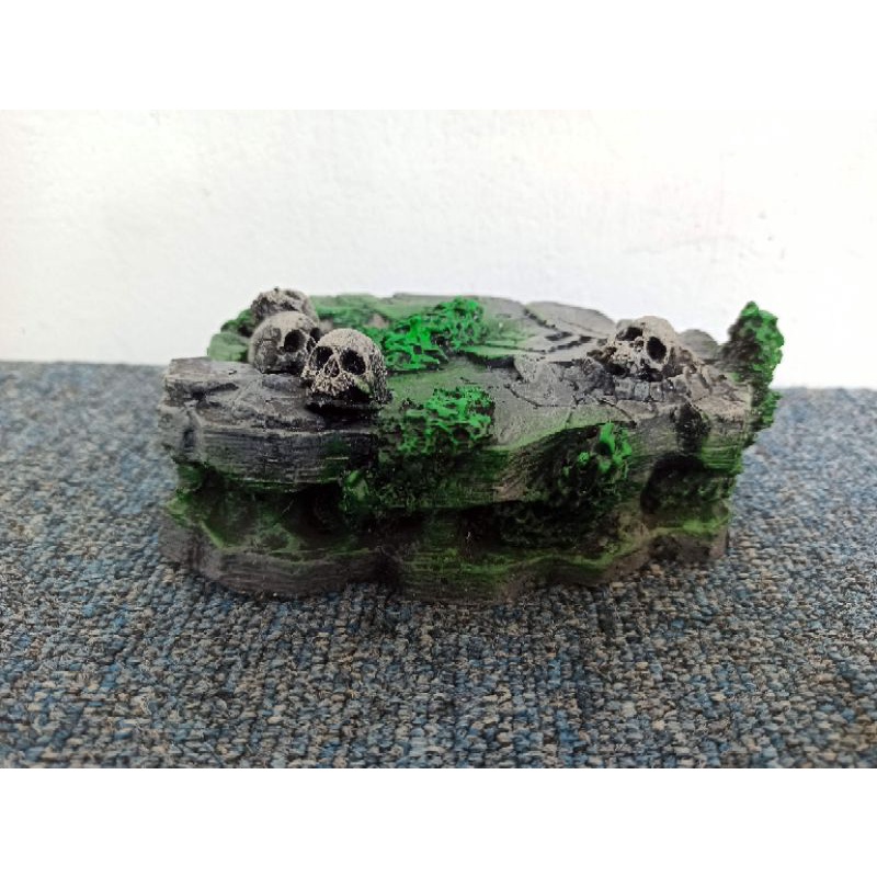 Jual Diorama batu rock base tengkorak shf figma revoltech spawn mezco ...