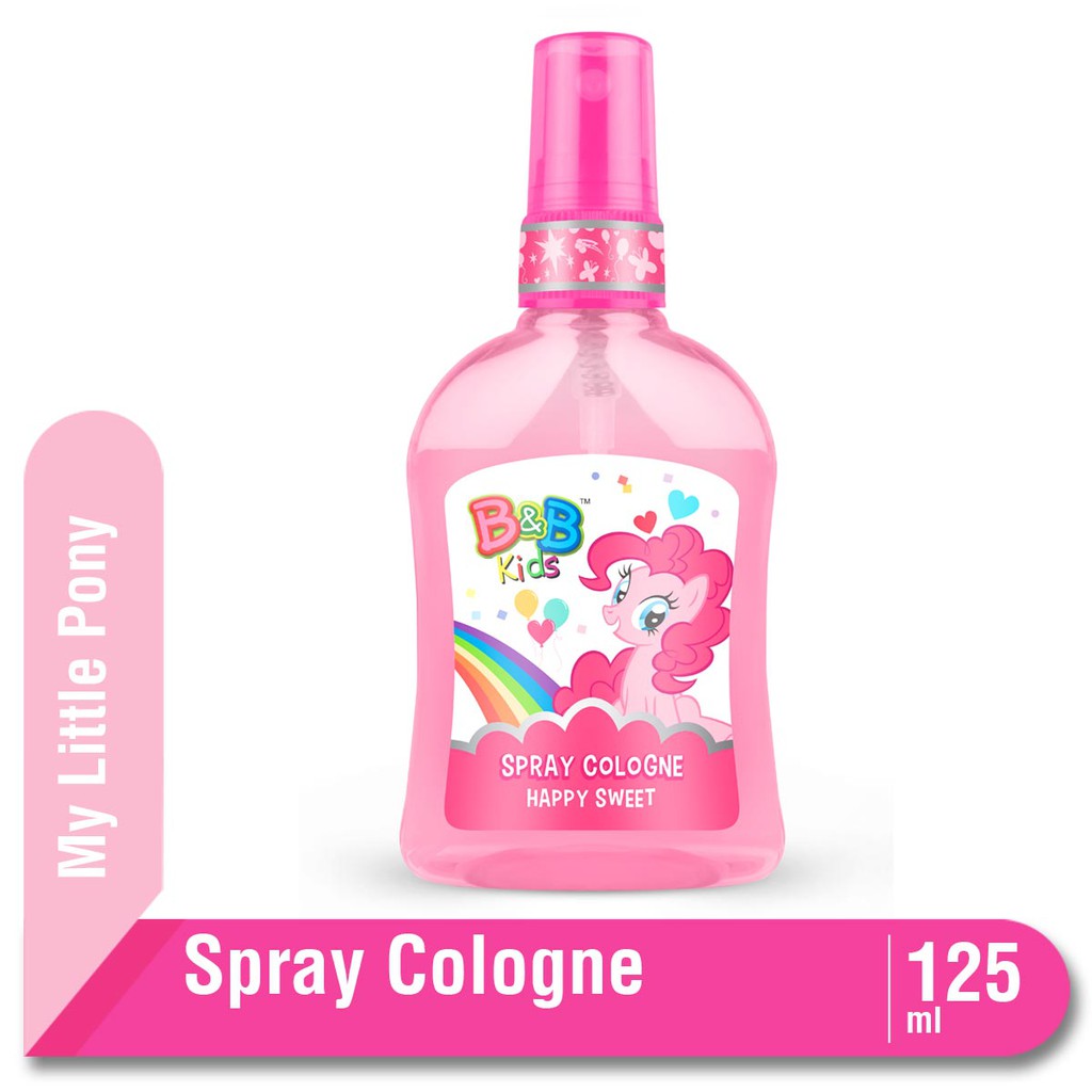 Jual B&B Kids Spray Cologne Little Pony Happy Sweet 125 Ml | Shopee ...