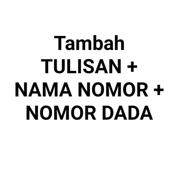 Jual TAMBAH TULISAN ANGKA NICKNAME SPONSOR NAMA CLAN GROUP GAMING