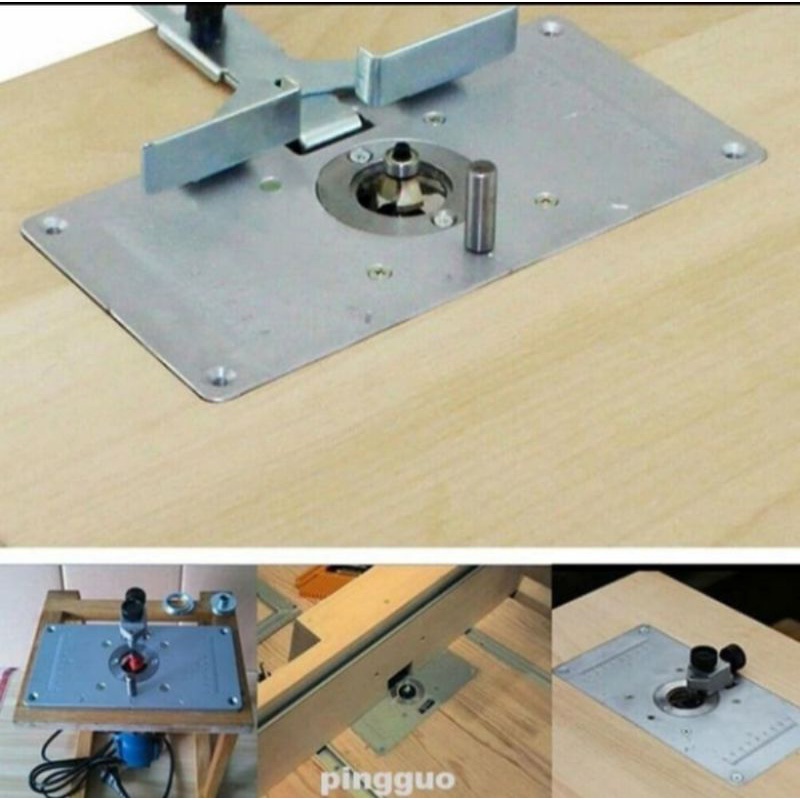 Jual Adapter Dudukan Mesin Router Table Router Insert Plate Shopee