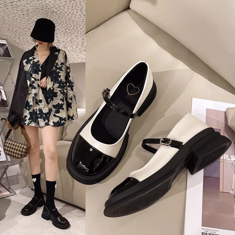 Jual 2.2 COD Sepatu Wanita Style Korea 2023 / Mary Janes Gesper YOLLANS ...