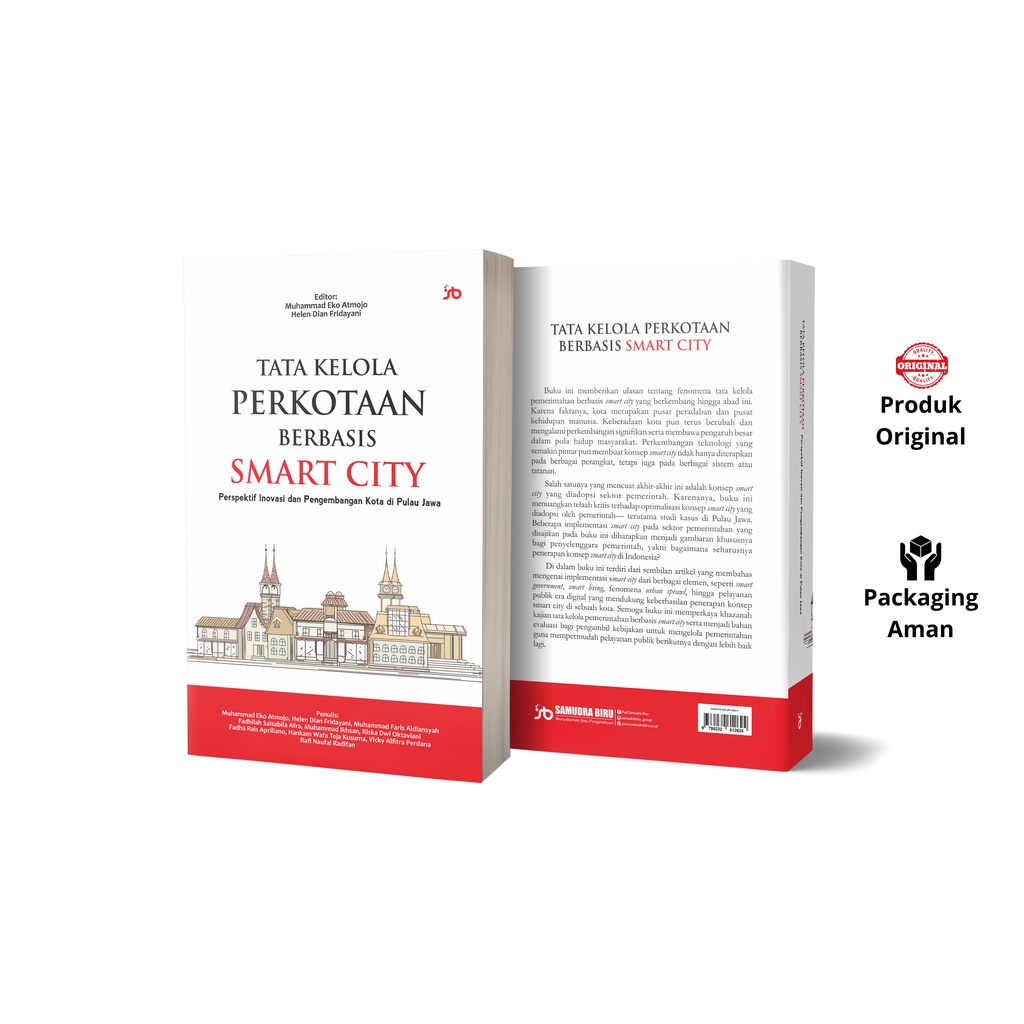 Jual Buku Tata Kelola Perkotaan Berbasis Smart City Perspektif Inovasi 