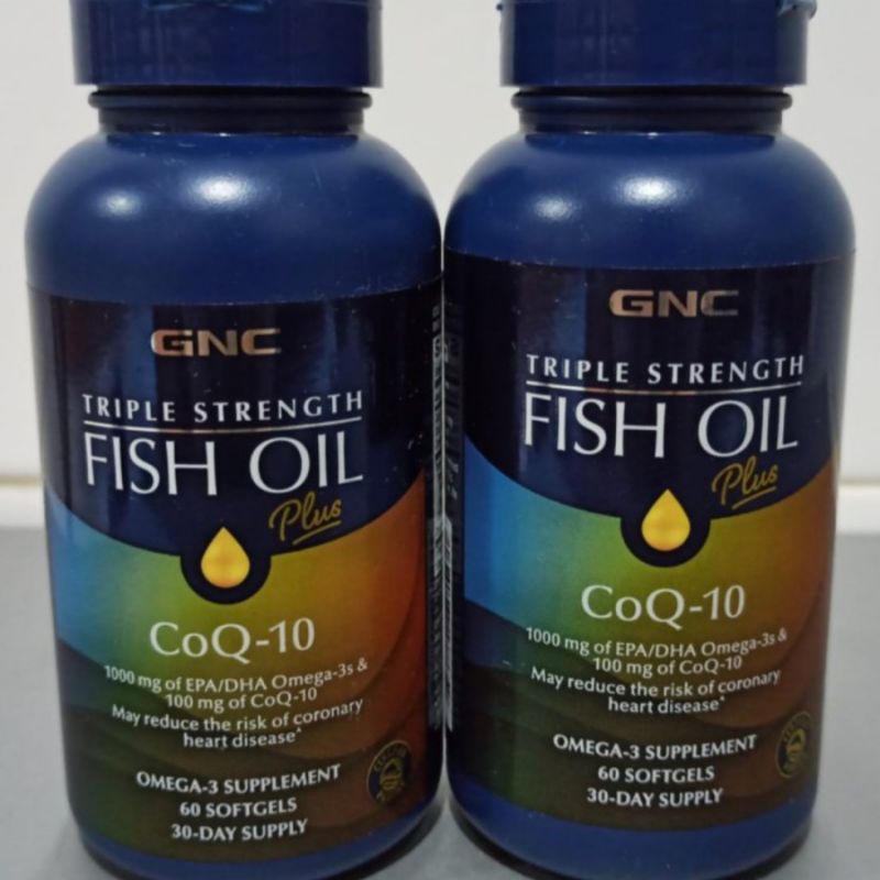 Jual Gnc Triple Strength Fish Oil mini 1000mg 240 softgels | Shopee ...