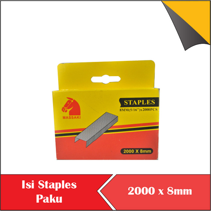 Jual Isi Staples Paku Tembak Angin Refil Steples Air Nailer Mm Agtb Shopee Indonesia