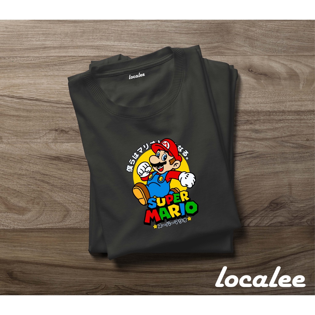 SUPER MARIO BROS Jungen T-Shirt – Marineblau Mit Mario-Motiv, Kurzärmlig