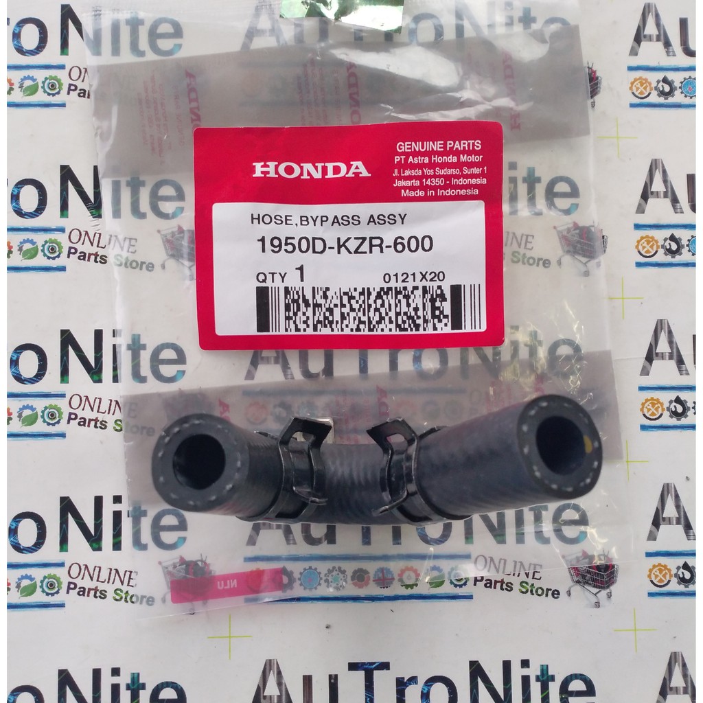 Jual Hose ByPass Assy Selang Radiator 1950D-KZR-600 Original Honda Air ...