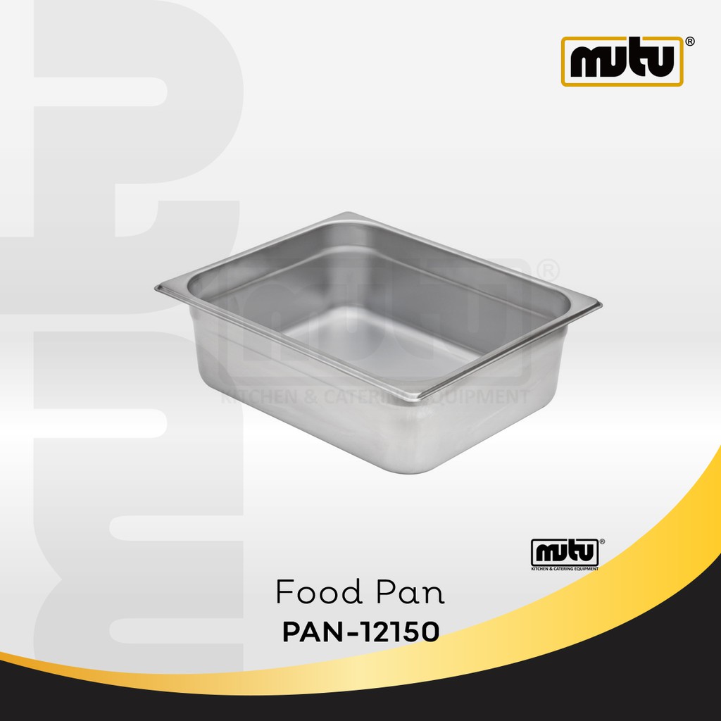 Jual MUTU Food Pan Stainless 1/2 Kedalaman 15 cm Wadah Tempat Makanan ...