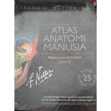 Jual Atlas Anatomi Manusia Ed 6 Netter Buku Kedokteran | Shopee Indonesia