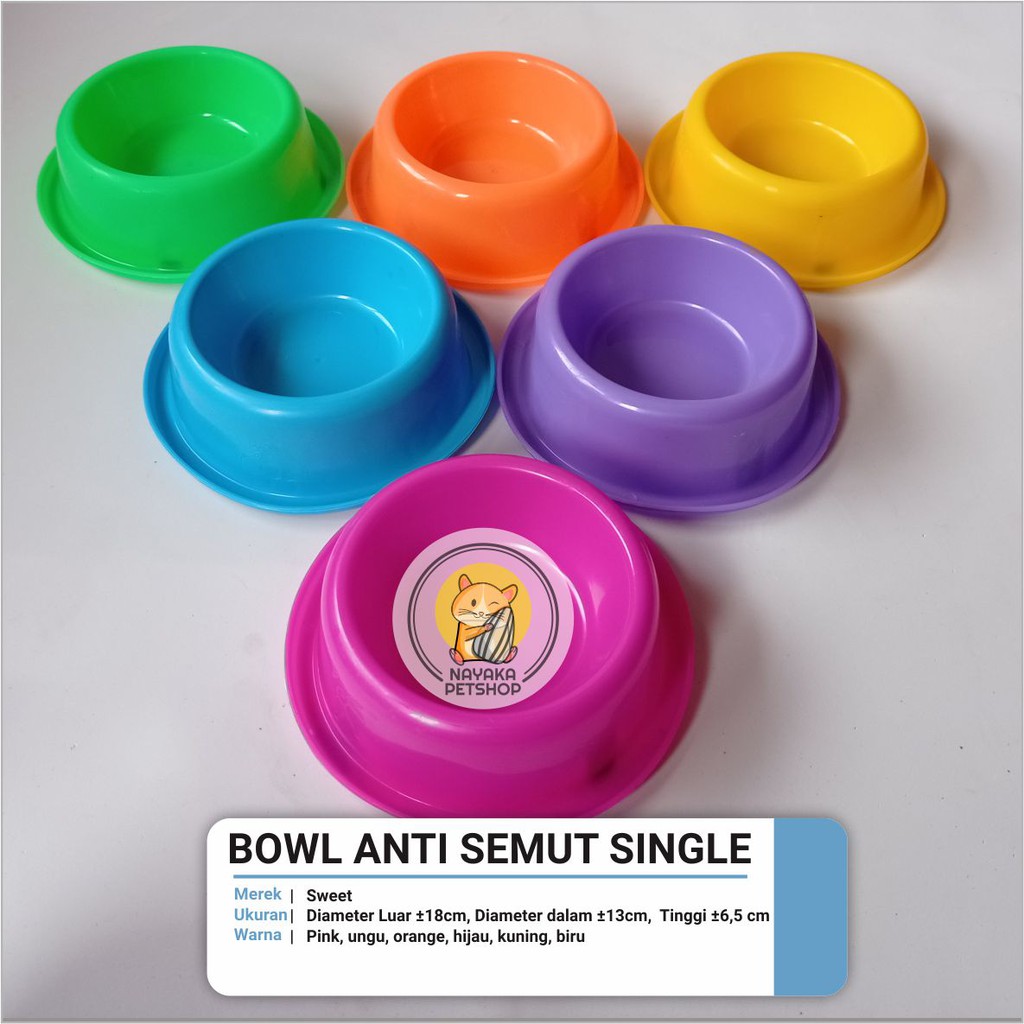 Jual Piring Wadah Makan Anti Semut Tempat Minum Hewan Kucing Kelinci