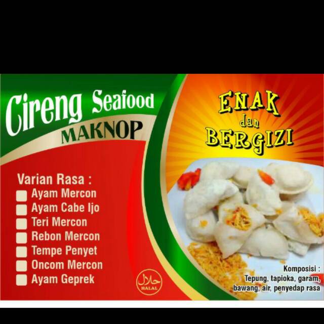 Jual Cireng mercon seafood maknop | Shopee Indonesia