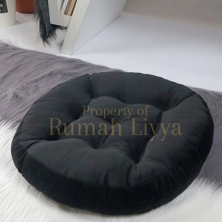 Jual RumahLiyya Cushion Ball Alas Bantal Duduk Bulat Lantai Kursi Sofa ...