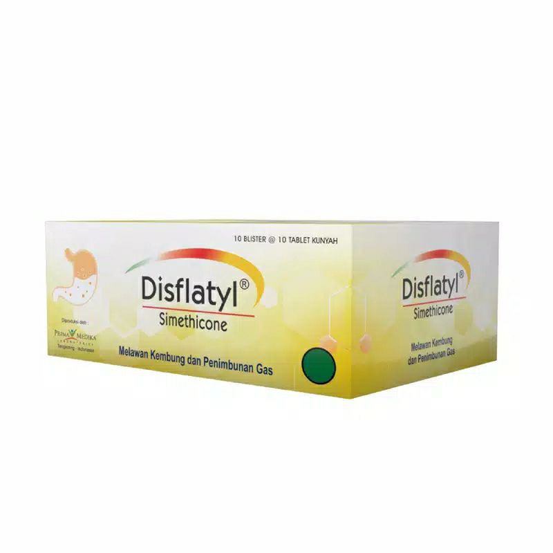 Jual Disflatyl 1 Box (10 Blister) / Obat Maag / Sakit Maag / Asam ...