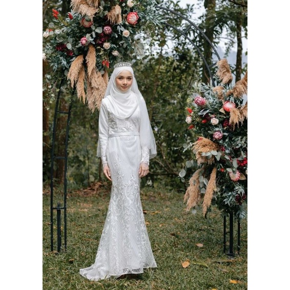Jual Dress Akad Dress princess baju nikah Shopee Indonesia