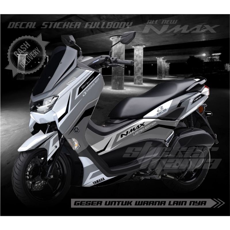 Jual Stiker Decal Nmax New Stiker Striping Full Body Custom Aksesoris
