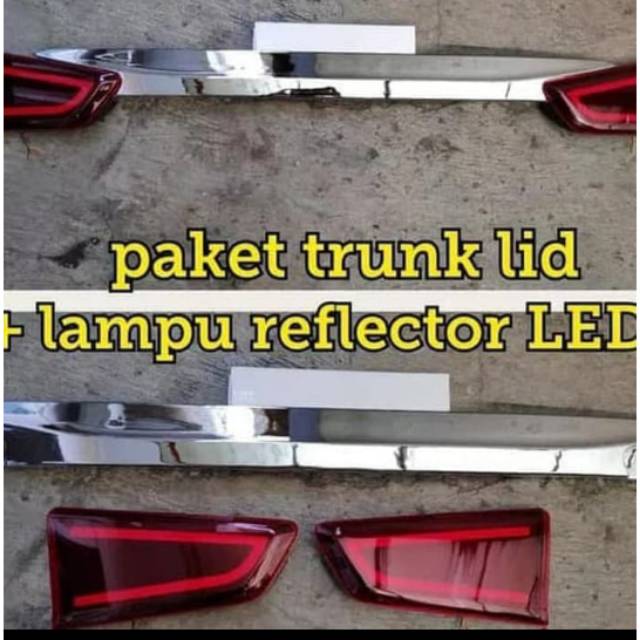 Jual Paket Trunk Lid Dan Reflektor Bagasi Ada Lampu Untuk Grand New Avanza Shopee Indonesia