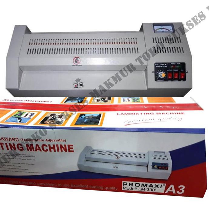 Jual Mesin Laminating Ukuran A3 Promaxi LM330 Murah Shopee Indonesia