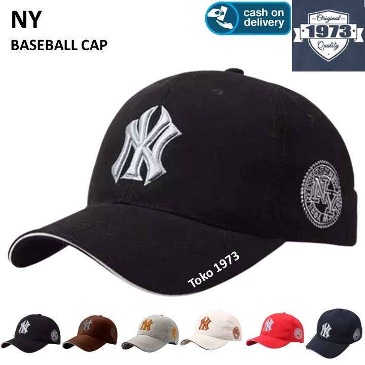 Baseball cap NY Topi Baseball Topi Pria Topi Olah Raga