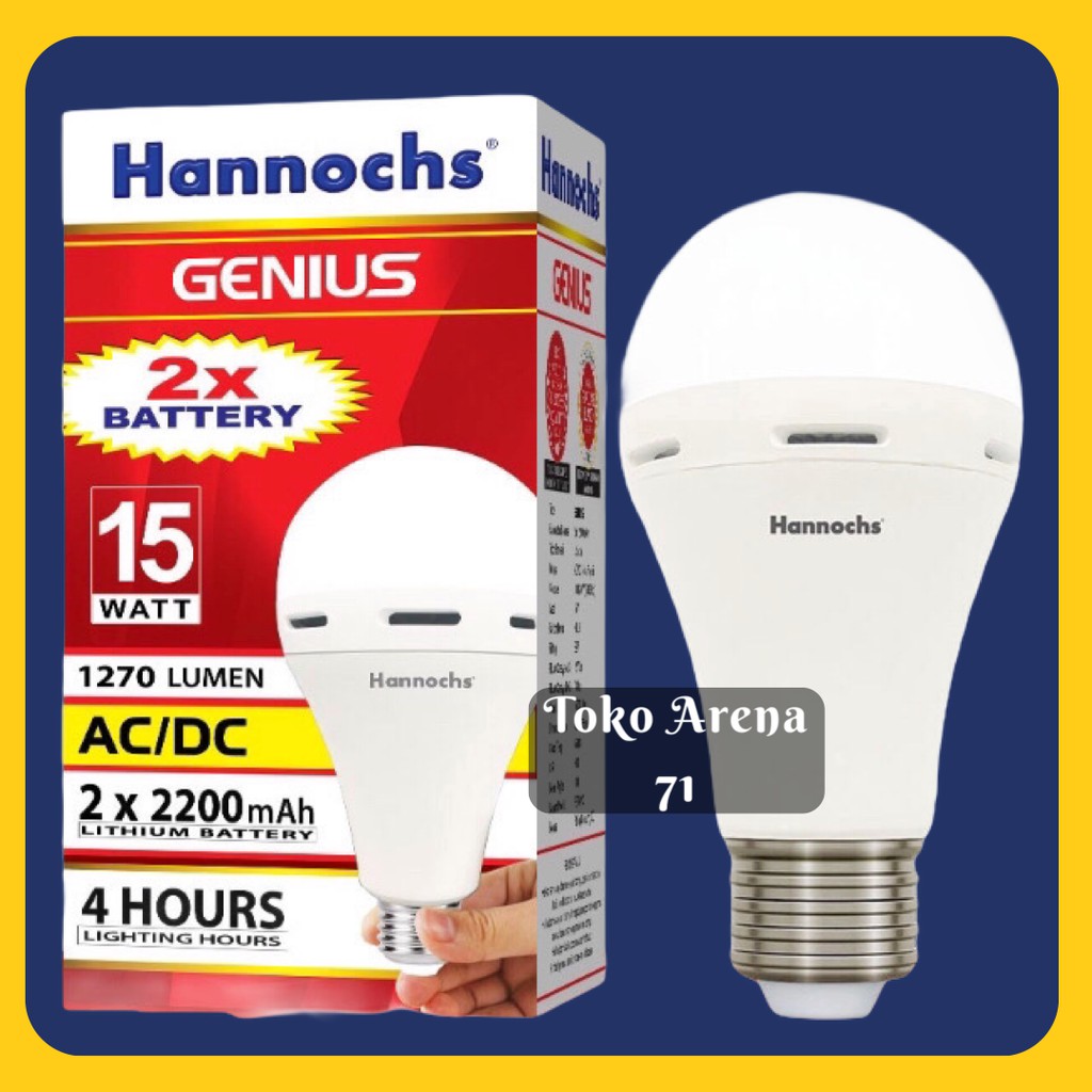 LED Emergency Bulb - Hannochs