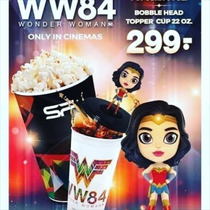 Jual Head-Bobble- Movie Merchandise / Topper Cinema Dc Ww84 Wonder ...