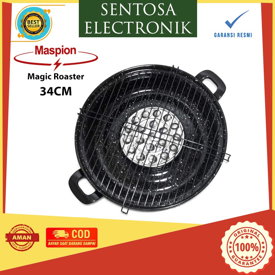 Jual Maspion Magic Roaster pemanggang Ayam 34cm | Shopee Indonesia